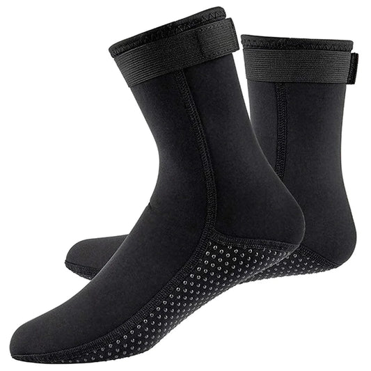 3Mm Neoprene Diving Socks Wetsuit Shoes Non-Slip Adult Warm Patchwork Elasticity Diving Surfing Boots for Swimming Snorkeling